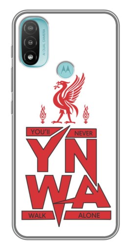 Чехол с картинкой "YNWA" для Motorola MOTO E40