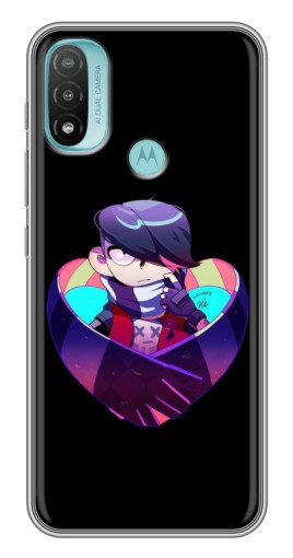 Чехол с печатью "Задумчивый Эд" для Motorola MOTO E40