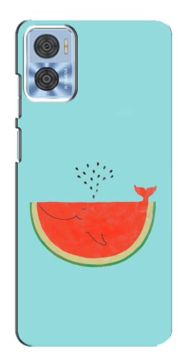 Силиконовый чехол с изображением "Арбуз кит" для Motorola MOTO E22