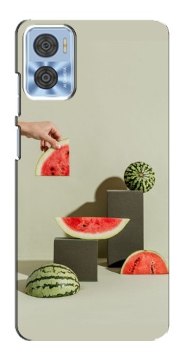 Чехол с печатью "Арт Арбузы" для Motorola MOTO E22