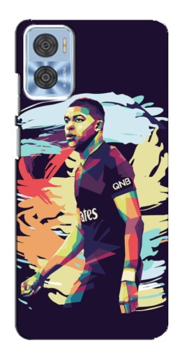 Чехол с принтом "ART Mbappe" для Motorola MOTO E22