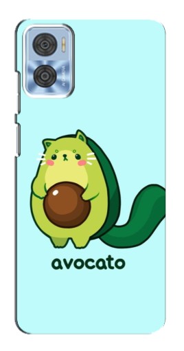 Чехол с принтом "Avocato" для Motorola MOTO E22