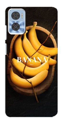 Чехол с печатью "Banana" для Motorola MOTO E22