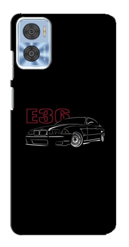 Чехол с печатью "BMW E36" для Motorola MOTO E22
