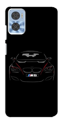 Силиконовый чехол с изображением "BMW M5" для Motorola MOTO E22