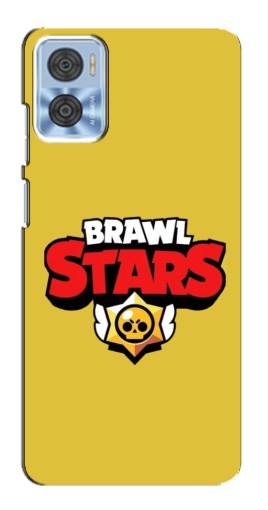 Силиконовый чехол с изображением "Brawl Logo" для Motorola MOTO E22