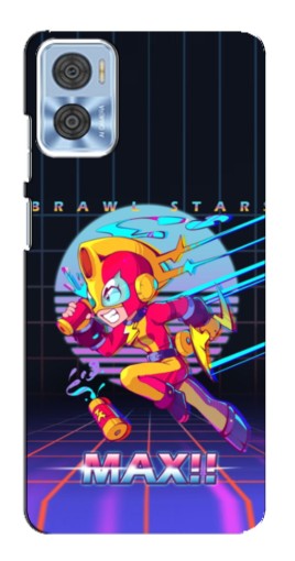 Чехол с печатью "Brawl MAX" для Motorola MOTO E22