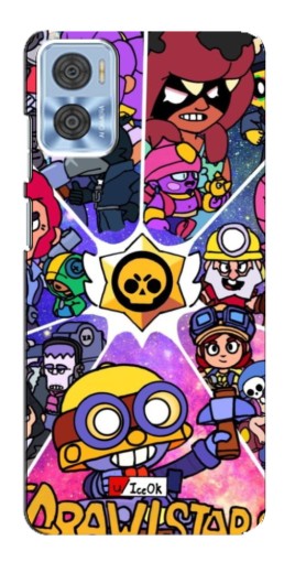Чехол с принтом "Brawl заставка" для Motorola MOTO E22