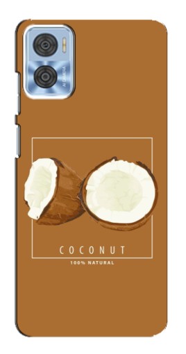 Чехол с принтом "Coconut" для Motorola MOTO E22