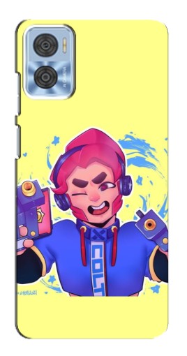 Чехол с принтом "Colt Anime" для Motorola MOTO E22