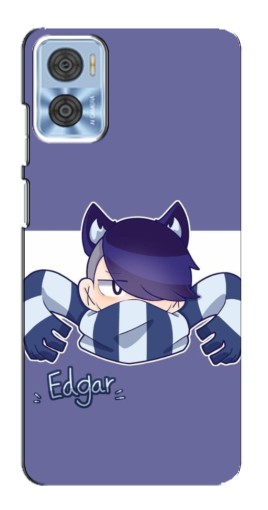 Силиконовый чехол с изображением "Edgar Brawl Stars" для Motorola MOTO E22