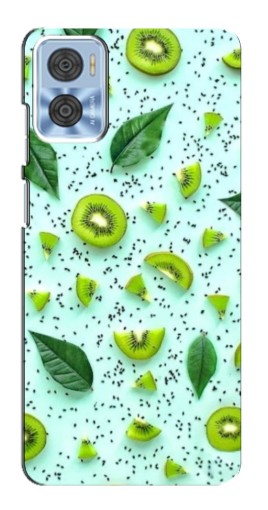 Чехол с печатью "Фон киви" для Motorola MOTO E22