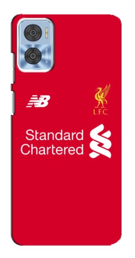 Чехол с печатью "Форма Liverpool" для Motorola MOTO E22