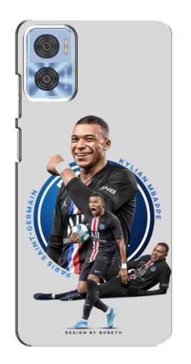 Чехол с печатью "Kylian Mbappe" для Motorola MOTO E22