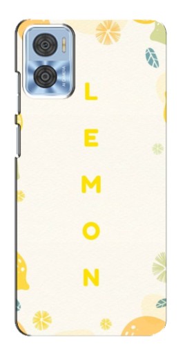 Чехол с печатью "Lemon" для Motorola MOTO E22