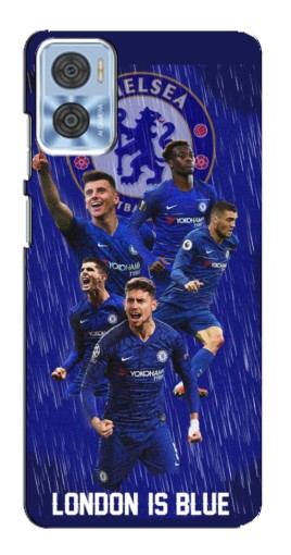 Чехол с принтом "London is Blue" для Motorola MOTO E22