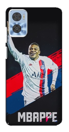 Чехол с печатью "Mbappe в ПСЖ" для Motorola MOTO E22