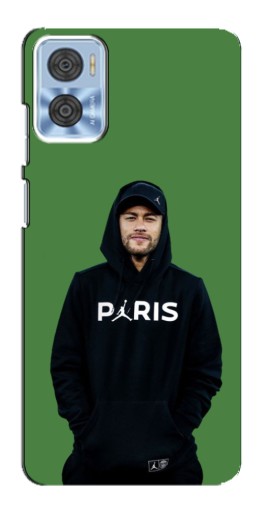 Чехол с картинкой "Неймар Paris" для Motorola MOTO E22