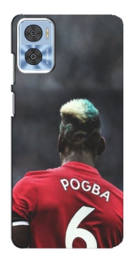 Чехол с картинкой "Pogba 6" для Motorola MOTO E22
