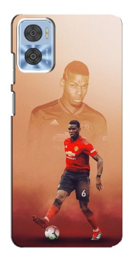 Чехол с принтом "Pogba с Манчестера" для Motorola MOTO E22