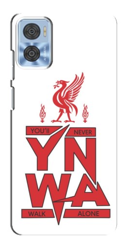 Чехол с картинкой "YNWA" для Motorola MOTO E22