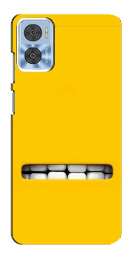 Чехол с принтом "Зубы миньона" для Motorola MOTO E22