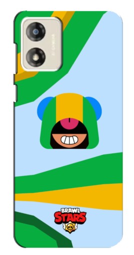 Чехол с печатью "Арт Леон" для Motorola MOTO E13