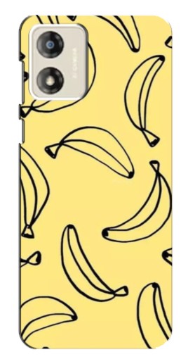 Чехол с печатью "Бананчики" для Motorola MOTO E13