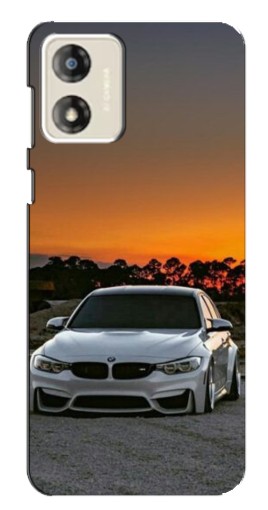 Чехол с печатью "BMW белая" для Motorola MOTO E13