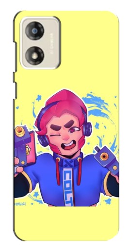 Силиконовый чехол с изображением "Colt Anime" для Motorola MOTO E13