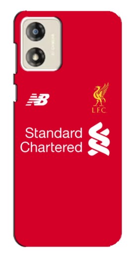 Чехол с печатью "Форма Liverpool" для Motorola MOTO E13