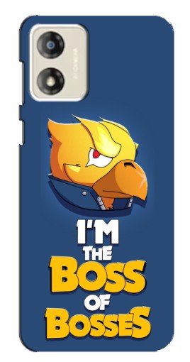 Чехол с принтом "Gold Boss" для Motorola MOTO E13