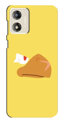 Чехол с картинкой "Gold Crow" для Motorola MOTO E13