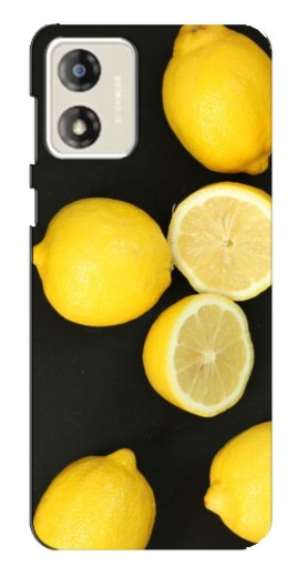 Чехол с картинкой "Лимонный стиль" для Motorola MOTO E13