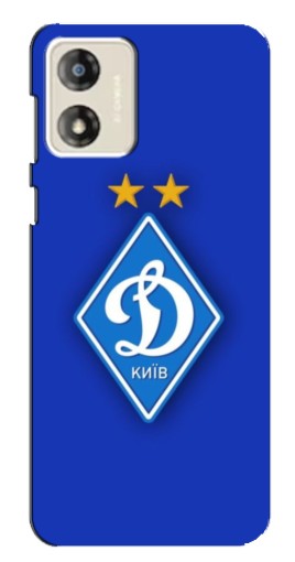 Силиконовый чехол с изображением "Логотип Динамо Киев" для Motorola MOTO E13