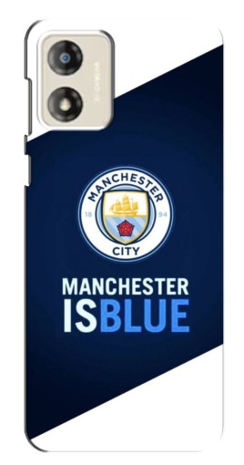 Чехол с печатью "Manchester is Blue" для Motorola MOTO E13
