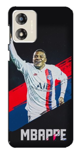 Чехол с картинкой "Mbappe в ПСЖ" для Motorola MOTO E13