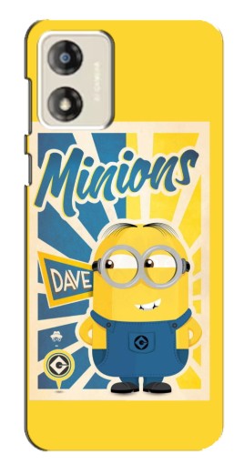 Чехол с печатью "Minions" для Motorola MOTO E13