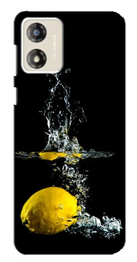 Чехол с принтом "Мокрый Лимон" для Motorola MOTO E13