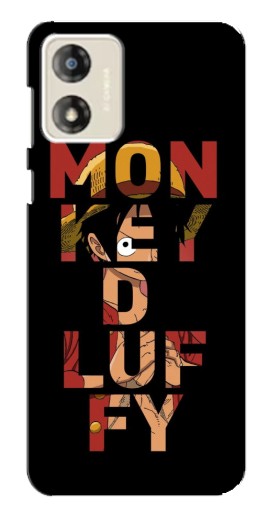 Силиконовый чехол с изображением "Monky d Luffy" для Motorola MOTO E13