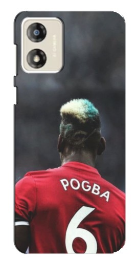 Силиконовый чехол с изображением "Pogba 6" для Motorola MOTO E13