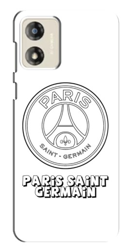 Чехол с печатью "PSG логотип" для Motorola MOTO E13