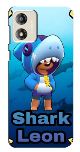 Чехол с печатью "Shark Leon" для Motorola MOTO E13