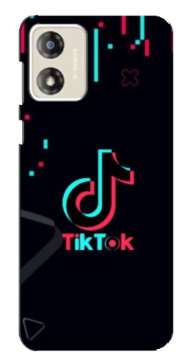Чехол с печатью "Стиль TikTok" для Motorola MOTO E13