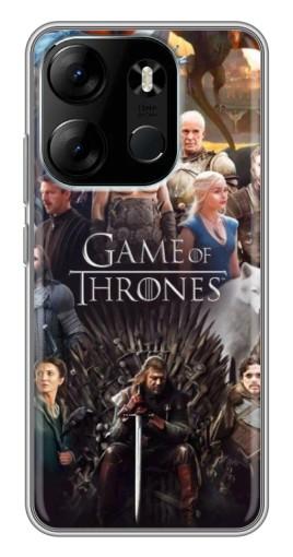 Чехол с картинкой "Актеры" для Tecno Spark Go 2023 (BF7)