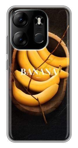 Чехол с печатью "Banana" для Tecno Spark Go 2023 (BF7)