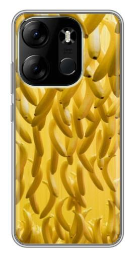 Силиконовый чехол с изображением "Бананопад" для Tecno Spark Go 2023 (BF7)