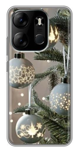 Чехол с печатью "Белые шары " для Tecno Spark Go 2023 (BF7) Чехол с печатью "Белые шары " для Tecno Spark Go 2023 (BF7)