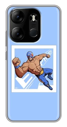 Чехол с принтом "Боец El Primo" для Tecno Spark Go 2023 (BF7)