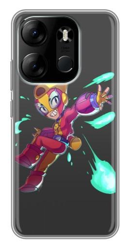 Чехол с печатью "Боец MAX" для Tecno Spark Go 2023 (BF7)